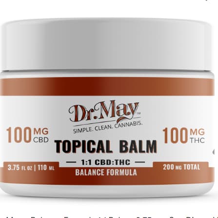 Dr. May 100 Mg  Balm   Balance 1:1