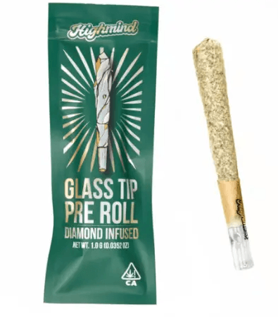 Highmind 1 G  Infused Pre Roll   Pineapple Sherbert