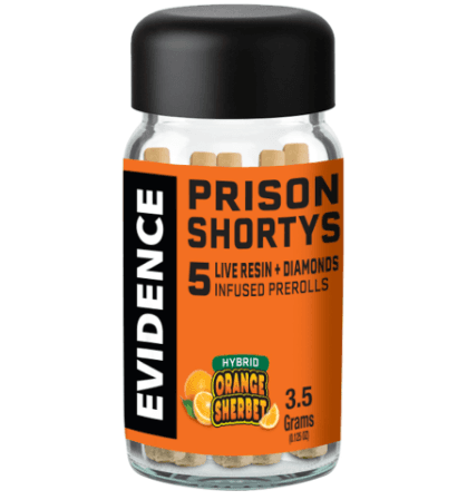 Evidence  Prison Shortys   Orange Sherbet