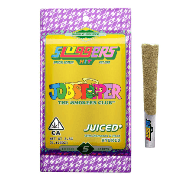 Sluggers X Smokers Club  X 5 Infused Preroll Pack   Jobstopper