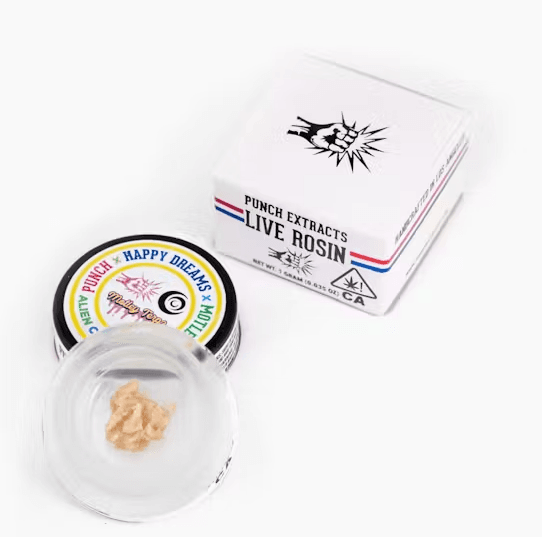 Punch Extracts 1 G Live Rosin Badder   Alien Chem (Tier 4)