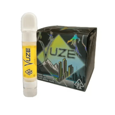 Vuze 1g Live Resin Cartridge   Bubble Bath