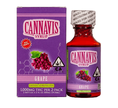 Cannavis Extra 1000 Mg Strength Syrup   Grape