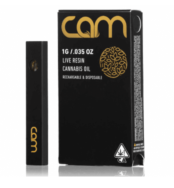 Cam 1 G Live Resin Disposable   Kush Mints