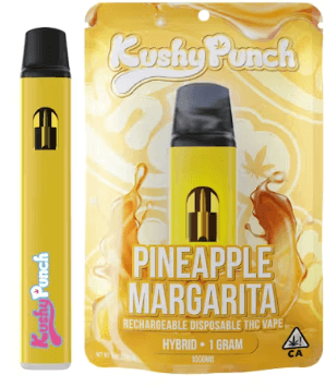 Kushy Punch 1 G Disposable   Hybrid Pineapple Margarita