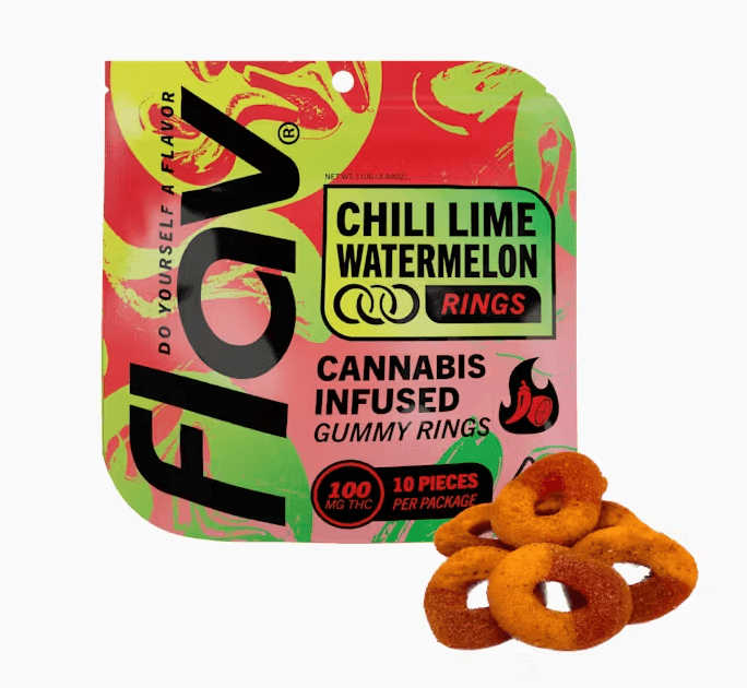 Flav 100 Mg  Rings   Chili Lime Watermelon