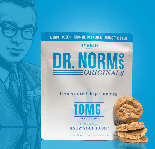 Dr. Norm'S 100 Mg Cookies   Chocolate Chip