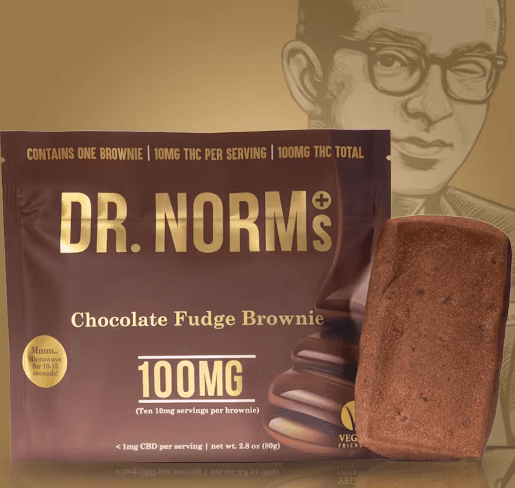 Dr Norm'S 100 Mg Brownie   Fudge