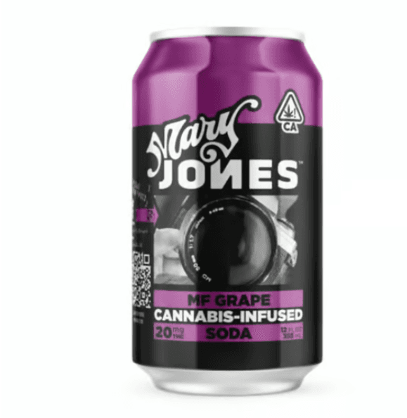 Mary Jones 20 Mg Soda   Mf Grape