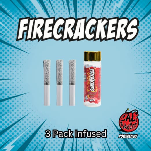 Firecracker 3 X  Infused Pre Roll   Cherry Pie