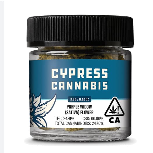 Cypress Cannabis 3 Flower   Purple Widow