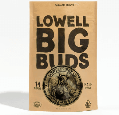 Lowell Big Buds 14g Flower   Cherry Lemon Who Hybrid