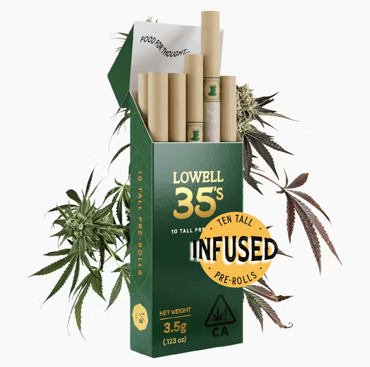 Lowell Infused 35'S Preroll Pack   Mind Safari