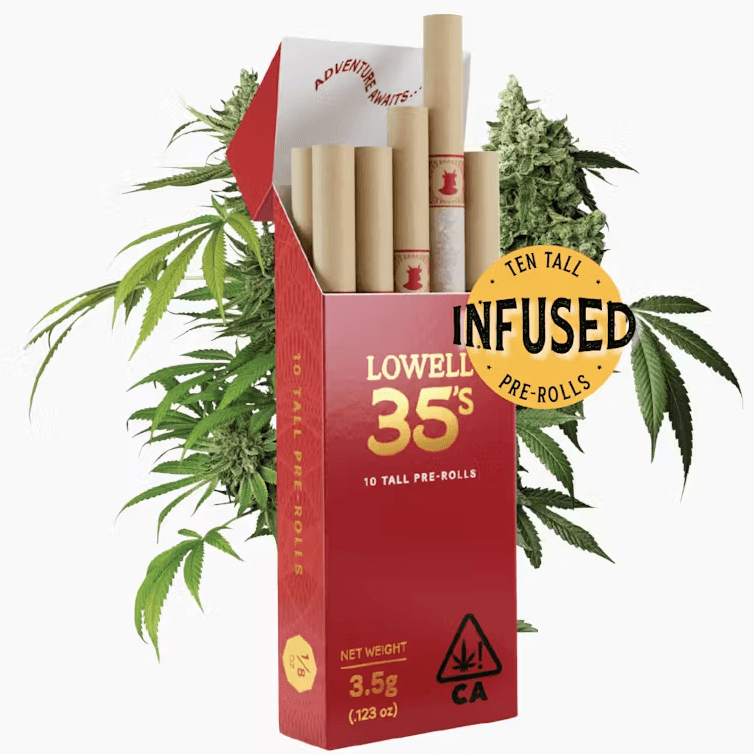 Lowell Infused 35'S Preroll Pack   Trailblazer