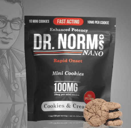 Dr. Norm'S 100 Mg Cookies   Cookies N Cream