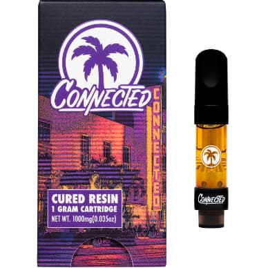 Connected 1 G Cured Resin Cartridge   Rainbow Sherbert #11