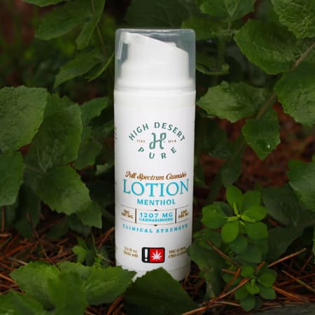 High Desert Pure 1:1 Lotion   Clinical Menthol Lotion