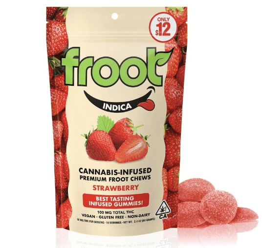 Froot 100 Mg    Strawberry