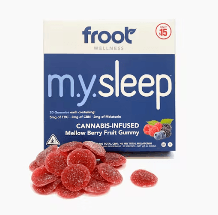 Froot 100 Mg    Mysleep Cbn