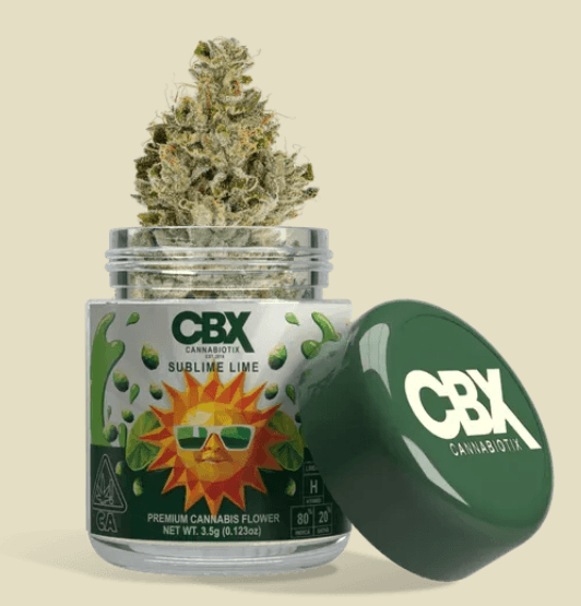 Cbx 3.5g Flower   Sublime Lime