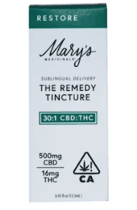 Mary'S Medicinals 30:1 Remedy  (Cbd:Thc)   Restore