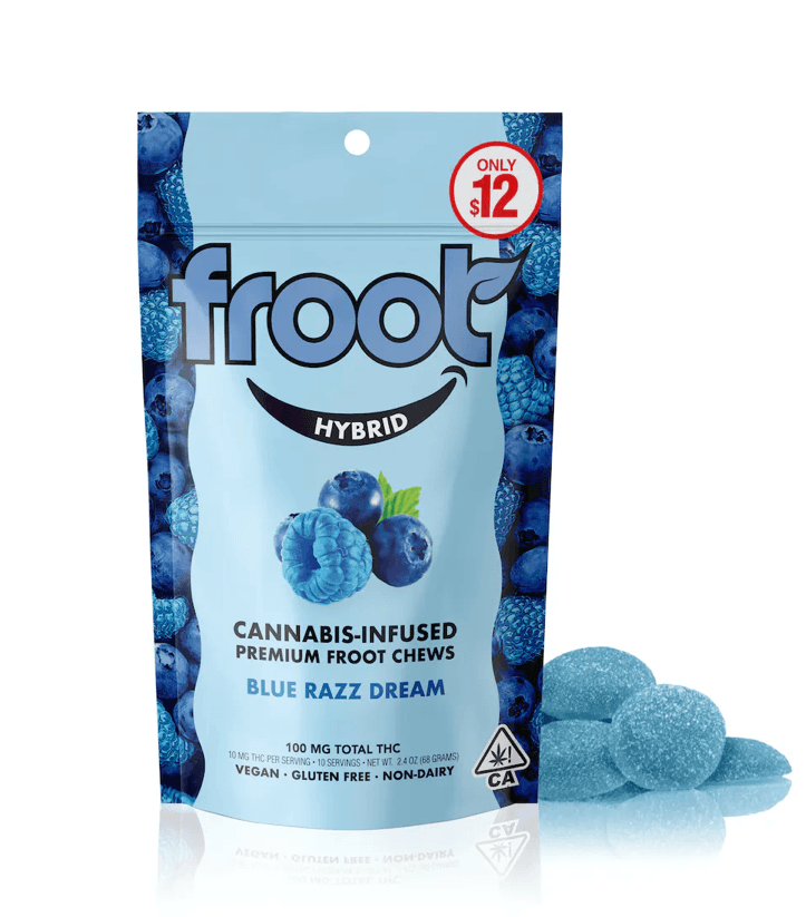 Froot 100 Mg    Blue Razz Dream