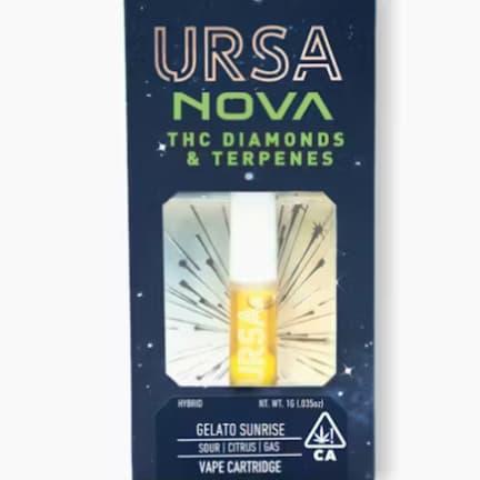 Ursa Nova 1 G Cartridge   Gelato Sunrise