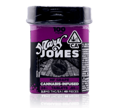 Mary Jones 100 Mg Tablets   Mf Grape