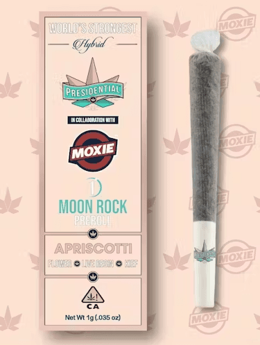 Presidential 1 G Moonrock Preroll   Apriscotti