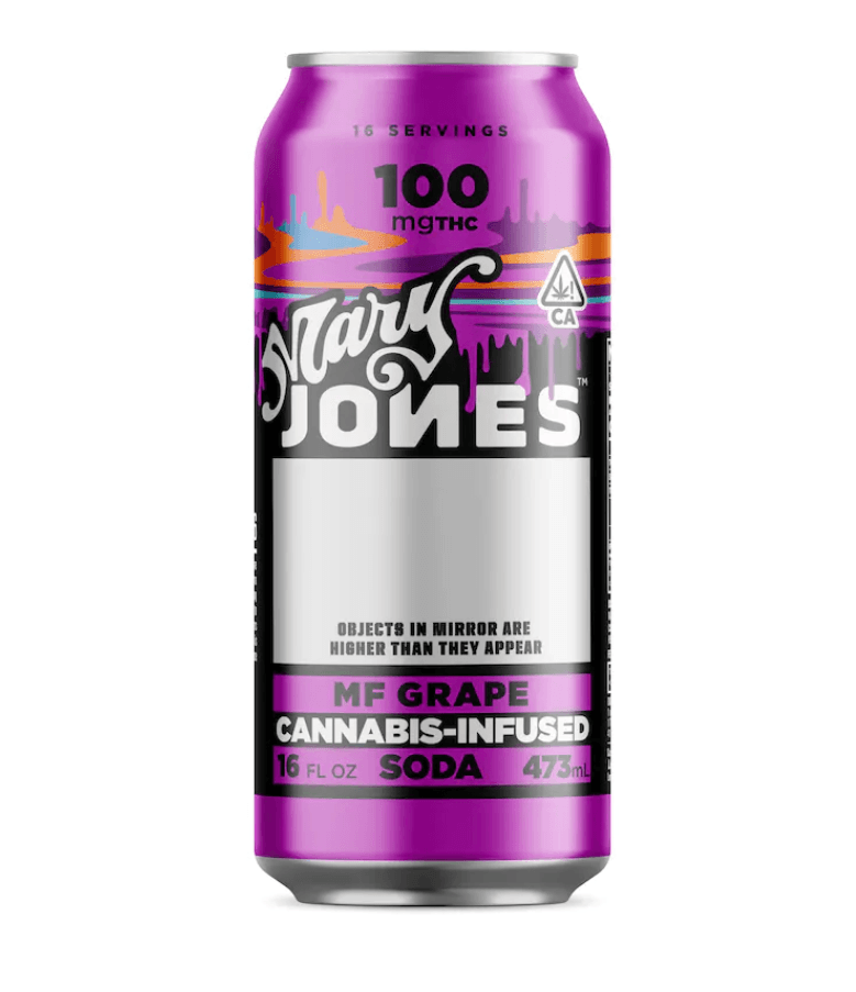 Mary Jones 100 Mg Soda   Mf Grape