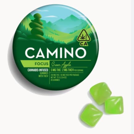 Camino 100 Mg  5:2 Thcv   Green Apple